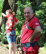 Альпинистская подготовка сотрудников "Красного креста"