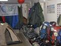 Ассортимент товаров, имеющихся в наличии в экипировочном центре туристического снаряжения "Турбаза" в городе Сумы