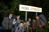 Поездка и пеший туристический поход с детьми в Софрониевский монастырь возле села Новая Слобода в Сумской области в сентябре 2011 года.