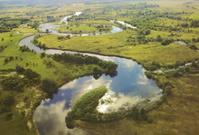 Река Сейм в Путивльском районе Сумской области