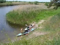 Фотоальбом водного похода группы Сумских туристов "В поисках приключений" на байдарках по речкам Ворсклица - Ворскла 22-24 мая 2010 года