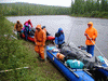 Отчёт о водном походе на катамаранах по маршруту Кутсайоки - Тумча-2001