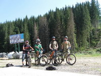 Отчет о поездке Сумских байкеров и фрирайде в Карпатских горах 2008