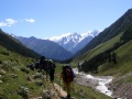 Горный туристический поход 2-ой к.с. на Кавказ турклуба "Скиф" из города Сумы под руководством Скрынника Б.Н. в августе 2009 года