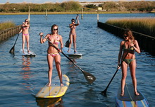 Сапсёрфинг: активный отдых на воде летом