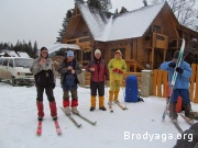 Зимний лыжный поход по Карпатам 2015 год