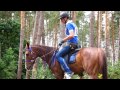 Соревнования по конному туризму в Украине