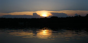 Закат над Яхт-клубом на Голубых озёрах