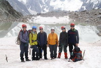 Восхождения членов Сумской ФАиС в районе Безенги на Кавказе летом 2008
