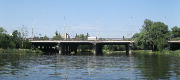 Вид на Харьковский мост через Псёл