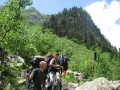 Горный туристический поход 2 к.с. группы Сумских туристов по Кавказурайон Сванетия в Грузии июль 2011 года