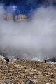 Зимнее восхождение сумских альпинистов на вершину Ак-Кая в районе Безенги на Кавказе в феврале 2011 года