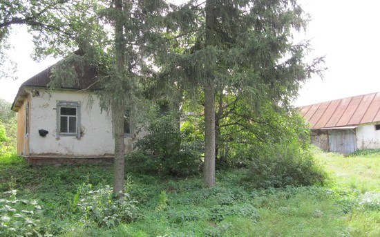 заброшенные дома в селе Староново